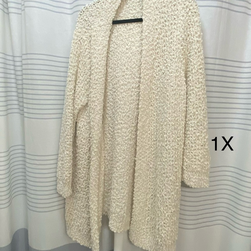 Cream Popcorn Sweater